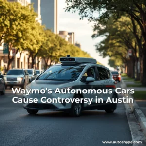Artistic representation for Waymo's Autonomous Cars Cause Controversy in Austin