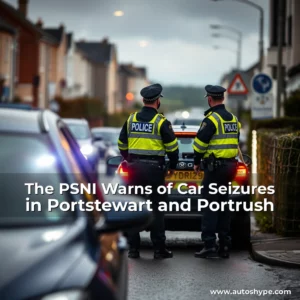 Artistic representation for The PSNI Warns of Car Seizures in Portstewart and Portrush