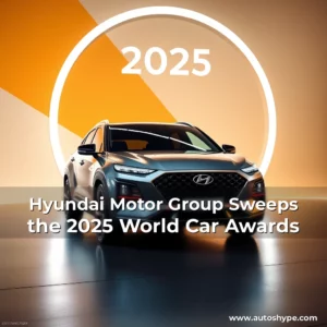 Artistic representation for Hyundai Motor Group Sweeps the 2025 World Car Awards