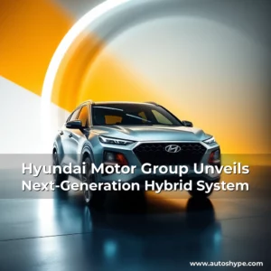 Artistic representation for Hyundai Motor Group Unveils Next-Generation Hybrid System