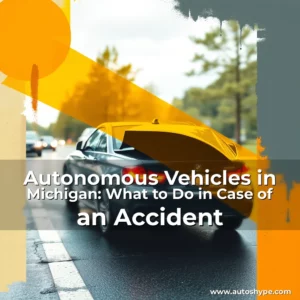 Artistic representation for Autonomous Vehicles in Michigan: What to Do in Case of an Accident
