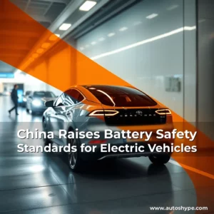 Artistic representation for China Raises Battery Safety Standards for Electric Vehicles