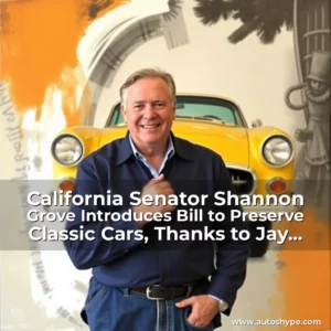 Artistic representation for California Senator Shannon Grove Introduces Bill to Preserve Classic Cars, Thanks to Jay Leno's Support