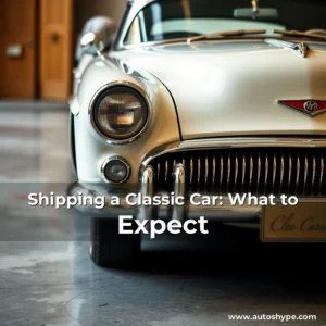 Artistic representation for Shipping a Classic Car: What to Expect