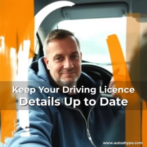 Artistic representation for Keep Your Driving Licence Details Up to Date