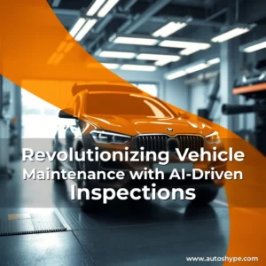 Artistic representation for Revolutionizing Vehicle Maintenance with AI-Driven Inspections
