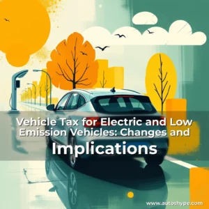 Artistic representation for Vehicle Tax for Electric and Low Emission Vehicles: Changes and Implications