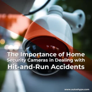 Artistic representation for The Importance of Home Security Cameras in Dealing with Hit-and-Run Accidents