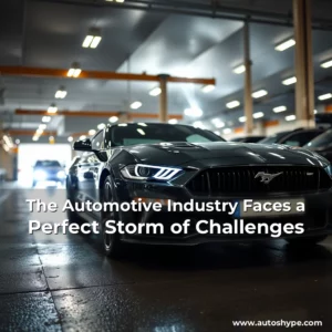 Artistic representation for The Automotive Industry Faces a Perfect Storm of Challenges