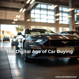 Artistic representation for The Digital Age of Car Buying