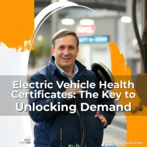Artistic representation for Electric Vehicle Health Certificates: The Key to Unlocking Demand
