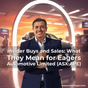 Artistic representation for Insider Buys and Sales: What They Mean for Eagers Automotive Limited (ASX:APE)