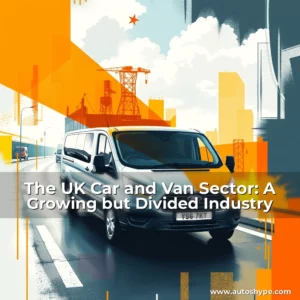 Artistic representation for The UK Car and Van Sector: A Growing but Divided Industry