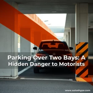 Artistic representation for Parking Over Two Bays: A Hidden Danger to Motorists