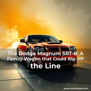 Artistic representation for The Dodge Magnum SRT-8: A Family Wagon that Could Rip Off the Line
