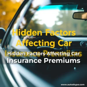 Artistic representation for Hidden Factors Affecting Car Insurance Premiums