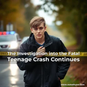 Artistic representation for The Investigation into the Fatal Teenage Crash Continues