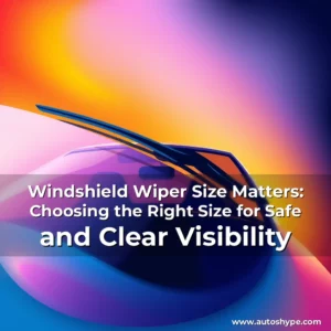 Artistic representation for Windshield Wiper Size Matters: Choosing the Right Size for Safe and Clear Visibility