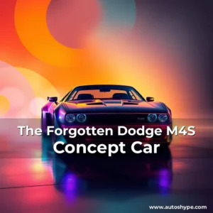 Artistic representation for The Forgotten Dodge M4S Concept Car