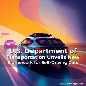 Artistic representation for U.S. Department of Transportation Unveils New Framework for Self-Driving Cars