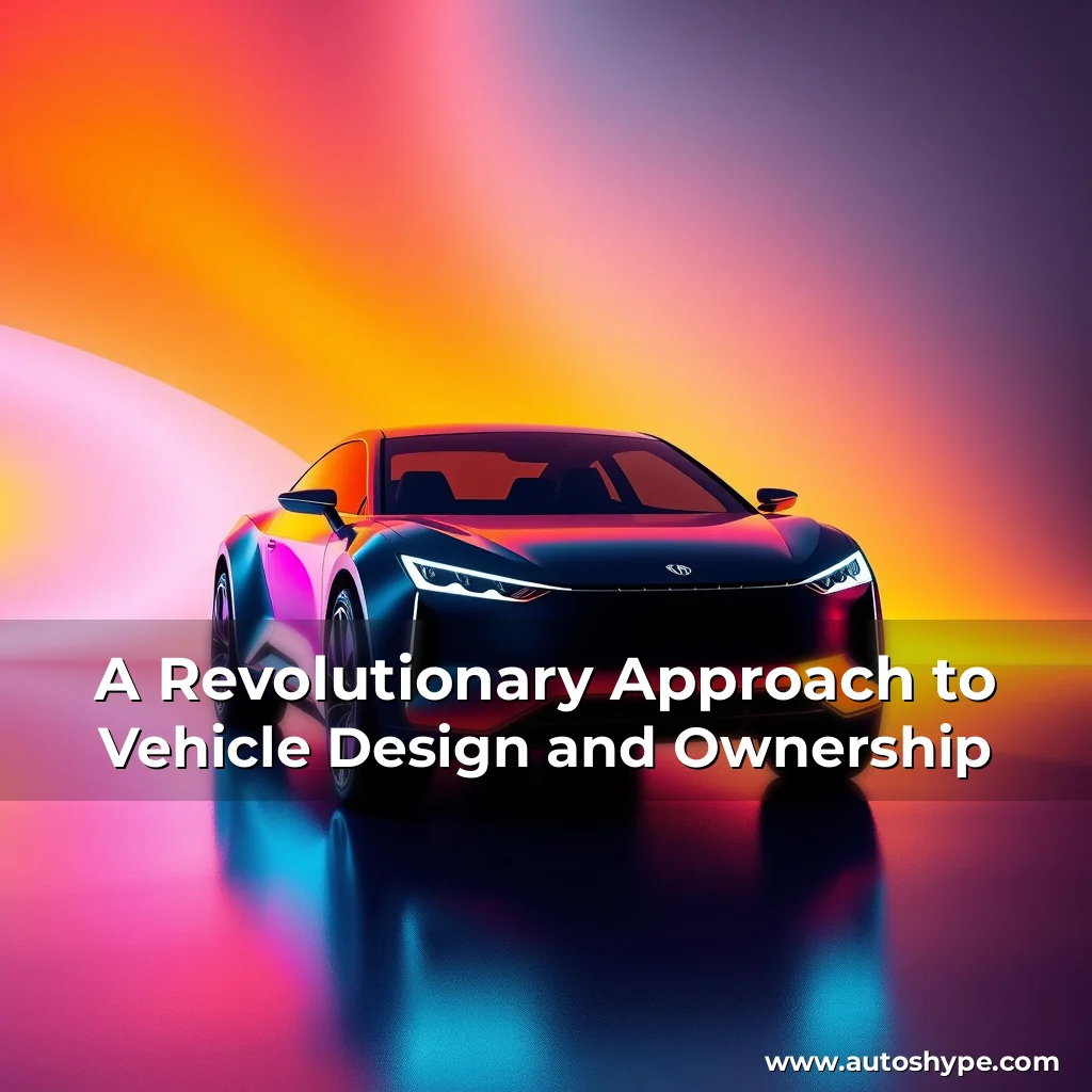 Artistic representation for A Revolutionary Approach to Vehicle Design and Ownership