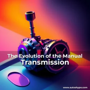 Artistic representation for The Evolution of the Manual Transmission