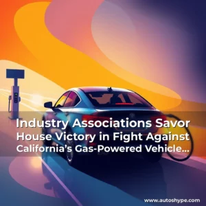 Artistic representation for Industry Associations Savor House Victory in Fight Against California’s Gas-Powered Vehicle Ban