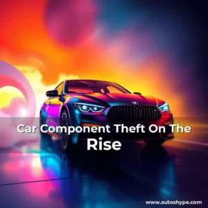 Artistic representation for Car Component Theft On The Rise