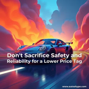 Artistic representation for Don't Sacrifice Safety and Reliability for a Lower Price Tag