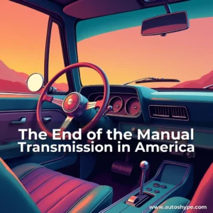 Artistic representation for The End of the Manual Transmission in America