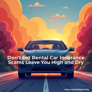 Artistic representation for Don't Let Rental Car Insurance Scams Leave You High and Dry