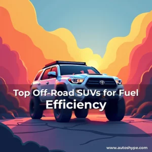 Artistic representation for Top Off-Road SUVs for Fuel Efficiency