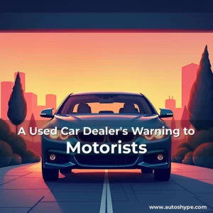 Artistic representation for A Used Car Dealer's Warning to Motorists