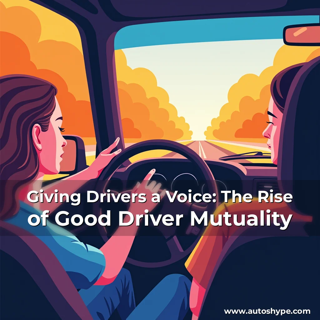 Artistic representation for Giving Drivers a Voice: The Rise of Good Driver Mutuality