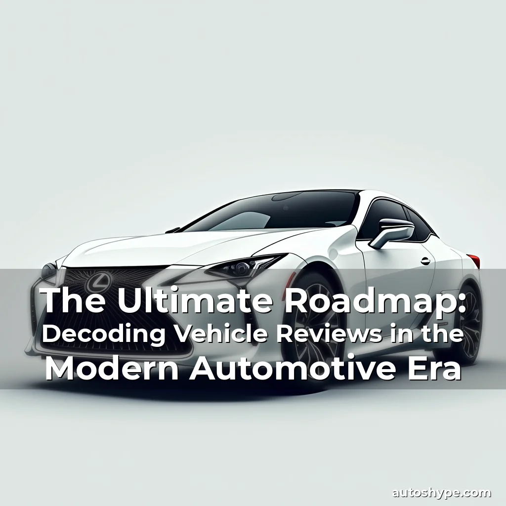 Artistic representation for The Ultimate Roadmap: Decoding Vehicle Reviews in the Modern Automotive Era
