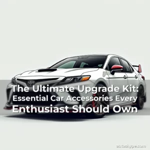 Artistic representation for The Ultimate Upgrade Kit: Essential Car Accessories Every Enthusiast Should Own