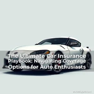 Artistic representation for The Ultimate Car Insurance Playbook: Navigating Coverage Options for Auto Enthusiasts