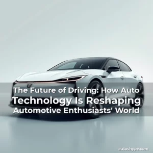 Artistic representation for The Future of Driving: How Auto Technology Is Reshaping Automotive Enthusiasts' World