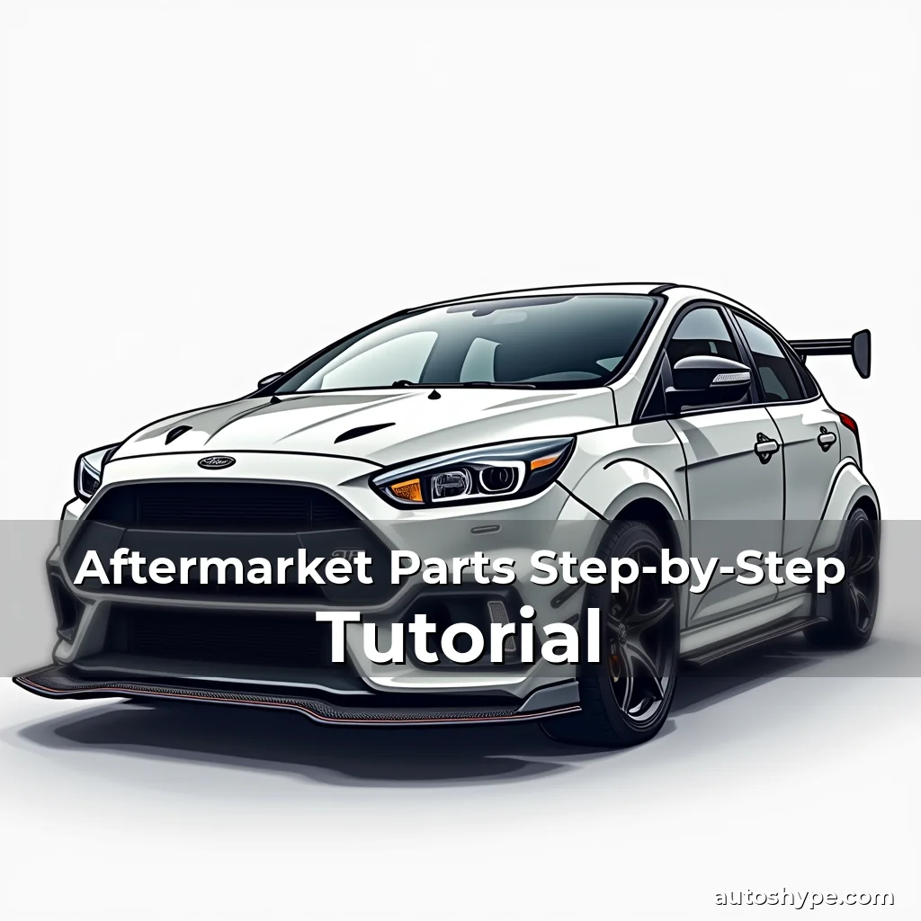 Artistic representation for Aftermarket Parts Step-by-Step Tutorial