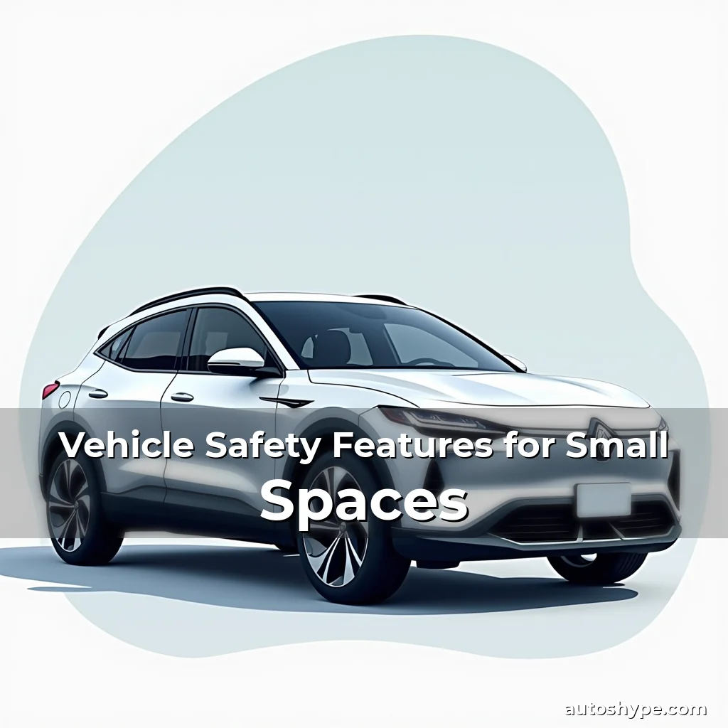 Artistic representation for Vehicle Safety Features for Small Spaces