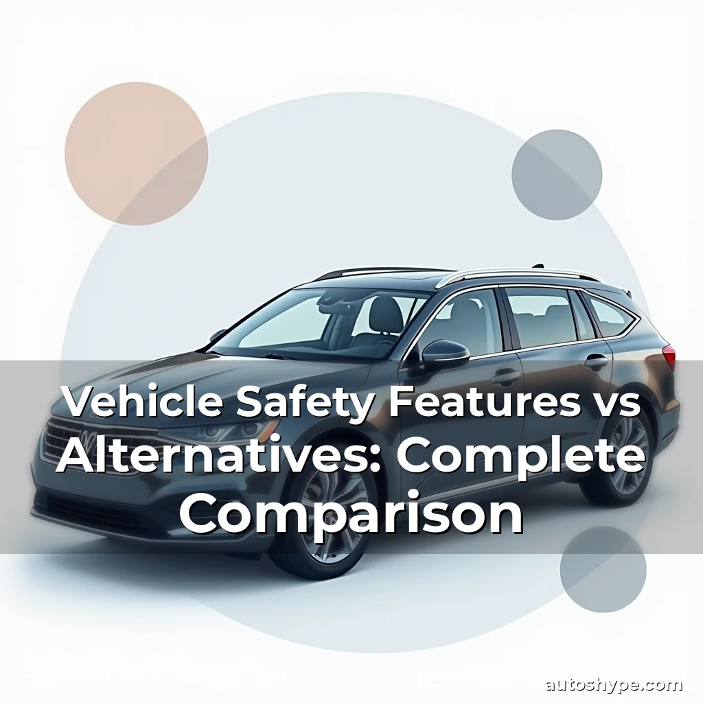 Artistic representation for Vehicle Safety Features vs Alternatives: Complete Comparison