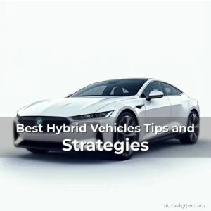 Artistic representation for Best Hybrid Vehicles Tips and Strategies