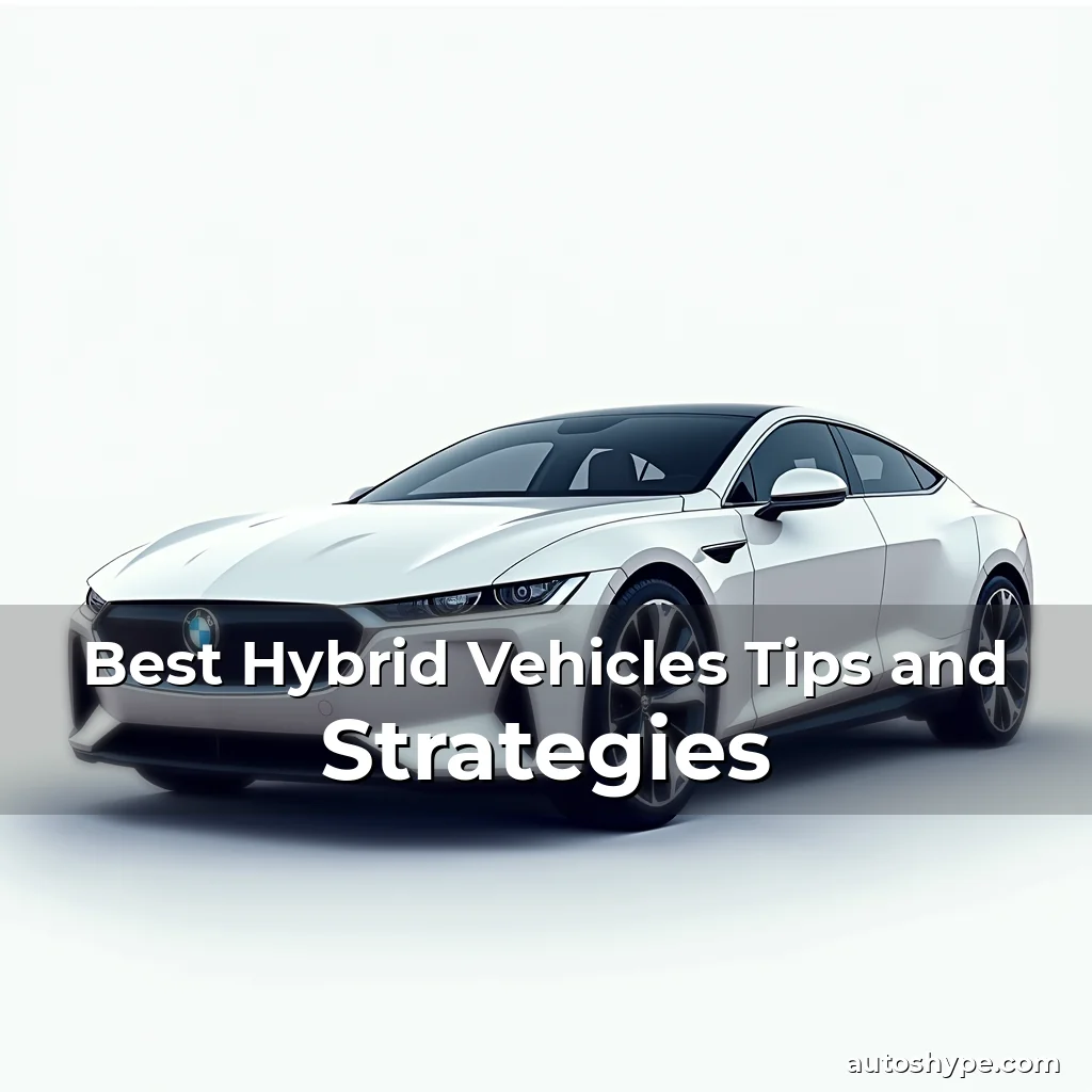 Artistic representation for Best Hybrid Vehicles Tips and Strategies