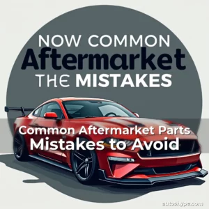 Artistic representation for Common Aftermarket Parts Mistakes to Avoid