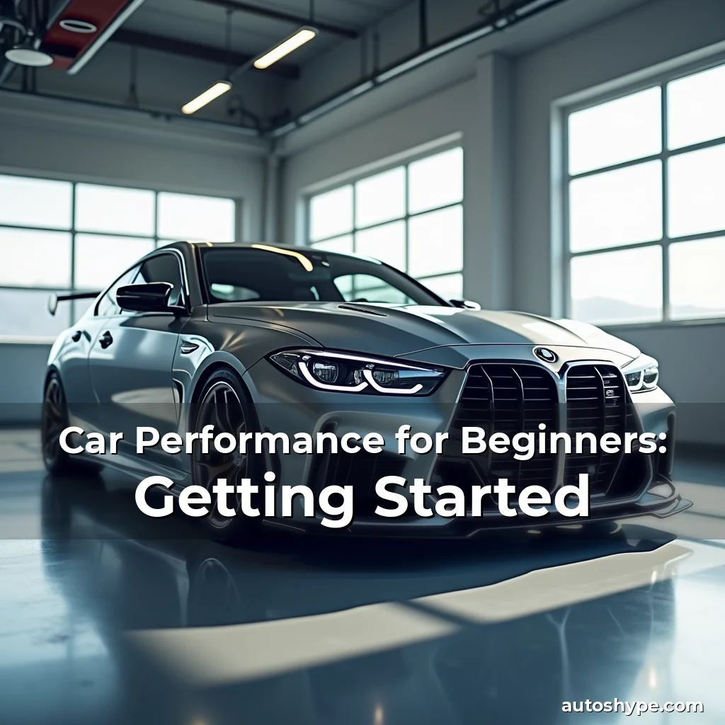 Artistic representation for Car Performance for Beginners: Getting Started