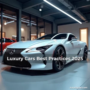 Artistic representation for Luxury Cars Best Practices 2025