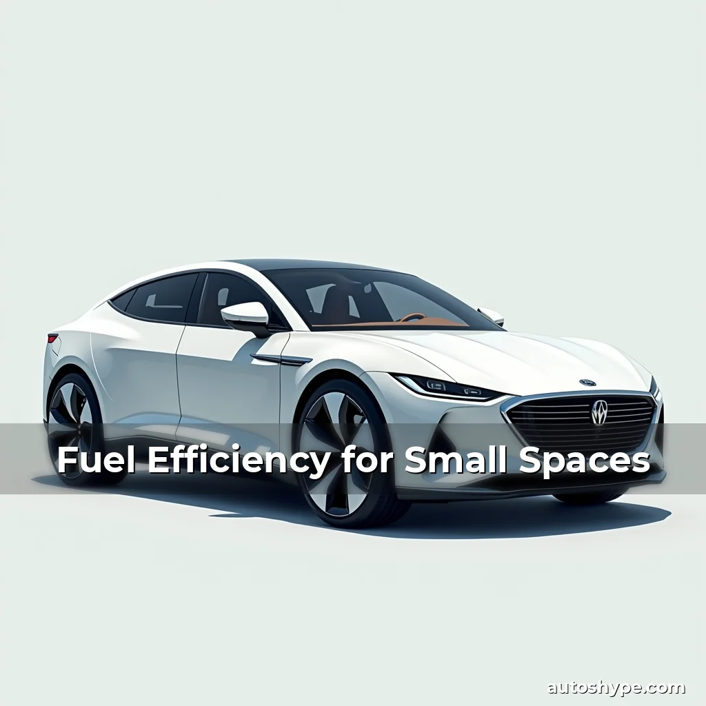 Artistic representation for Fuel Efficiency for Small Spaces