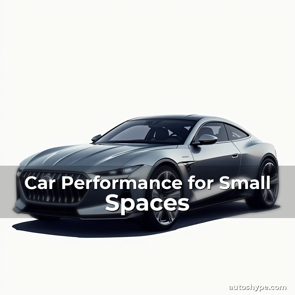 Artistic representation for Car Performance for Small Spaces