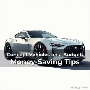 Artistic representation for Concept Vehicles on a Budget: Money-Saving Tips