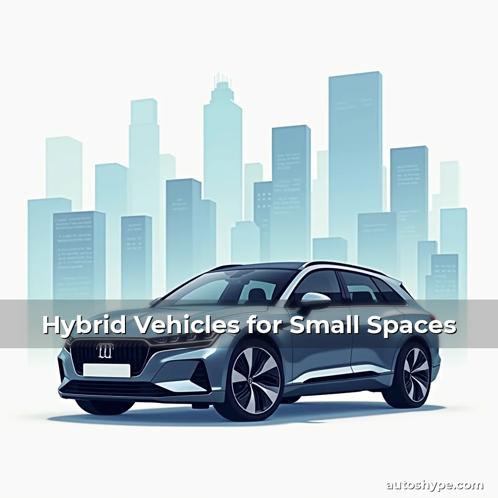 Artistic representation for Hybrid Vehicles for Small Spaces